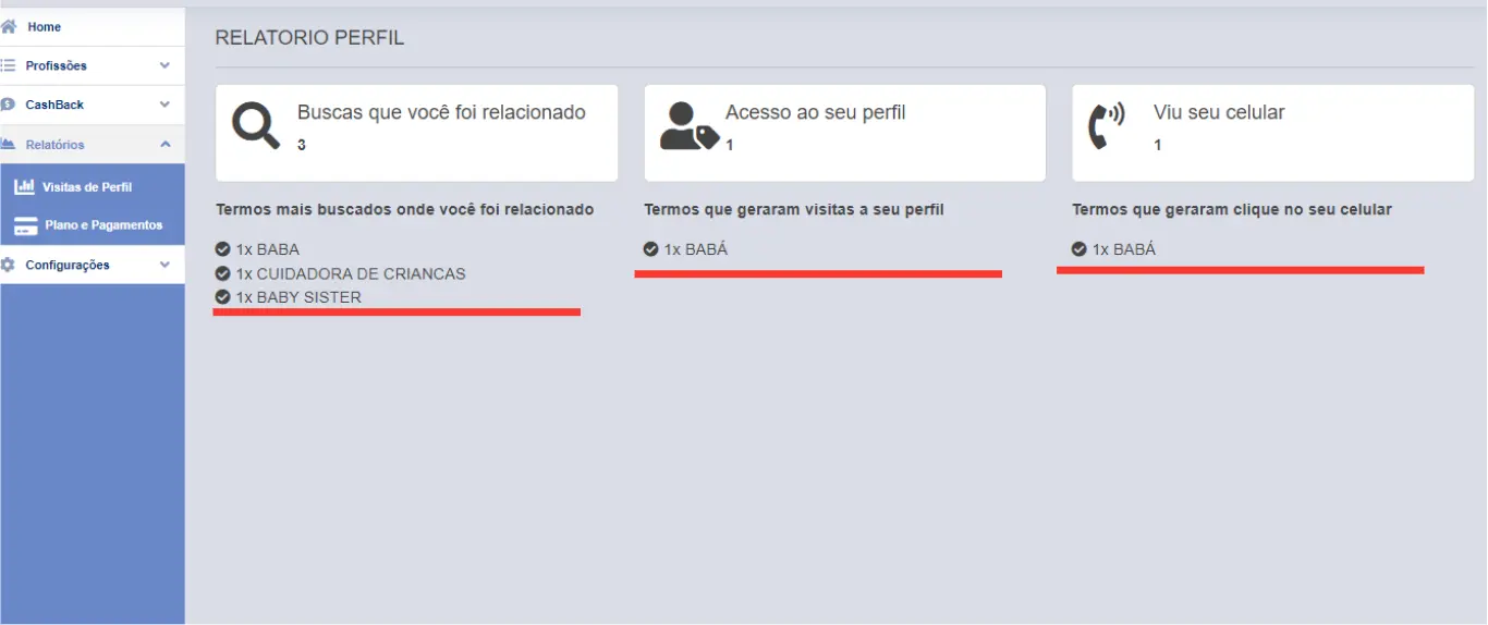 Tutorial Relatórios - Leme Work