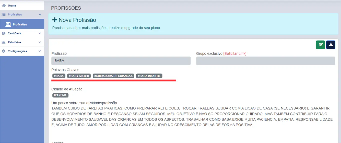 Como fazer Cadastro - Leme Work