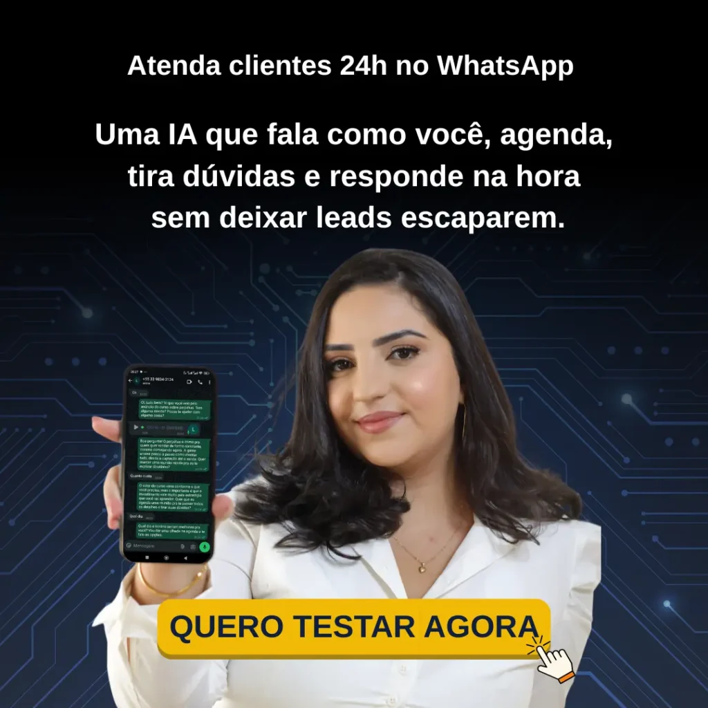 Automação de whatsapp com inteligencia artificial humanizada